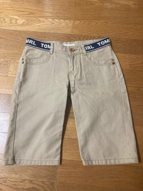 1445.トミーガール☆ハーフパンツ☆ベージュ☆サイズS/P < 女性ファッション  1445.トミーガール☆ハーフパンツ☆ベージュ☆サイズS/P < 女性ファッションの