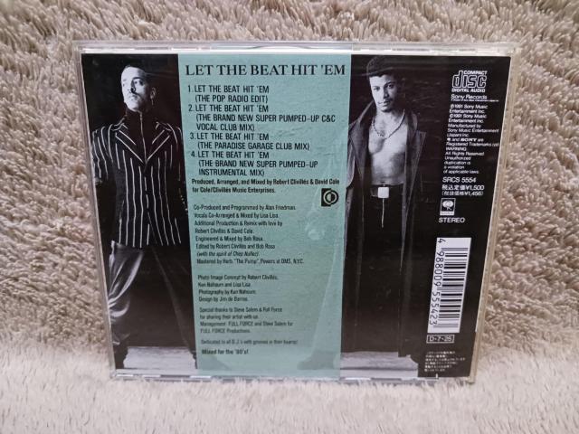 ザ・ビート(C&Cミックス/LISA LISA AND CULT JAM/LET THE BEAT HIT’EM/国内盤/帯無し < CD/DVD/ビデオ  ザ・ビート(C&Cミックス/LISA LISA AND CULT JAM/LET THE BEAT HIT’EM/国内盤/帯無し < CD/DVD/ビデオの