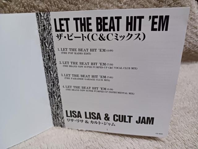ザ・ビート(C&Cミックス/LISA LISA AND CULT JAM/LET THE BEAT HIT’EM/国内盤/帯無し < CD/DVD/ビデオ  ザ・ビート(C&Cミックス/LISA LISA AND CULT JAM/LET THE BEAT HIT’EM/国内盤/帯無し < CD/DVD/ビデオの