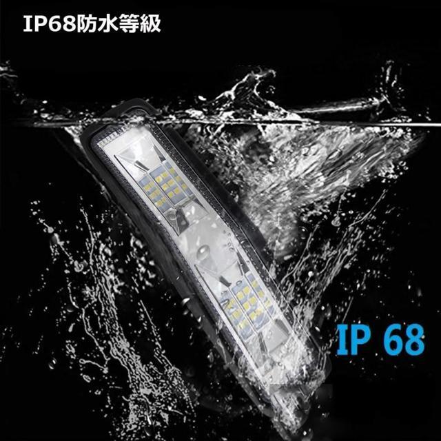超高輝度LED!!☆ samsung製 改良版 LEDワークライト 作業灯 16LED ライトバー 広角タイプ < 自動車/バイク 超高輝度LED!!☆ samsung製 改良版 LEDワークライト 作業灯 16LED ライトバー 広角タイプ < 自動車/バイク