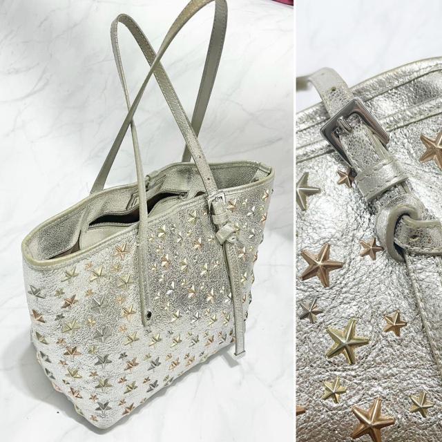 ジミーチュウJimmy Choo 星スタッズトートバッグ サシャ < ブランド  ジミーチュウJimmy Choo 星スタッズトートバッグ サシャ < ブランドの
