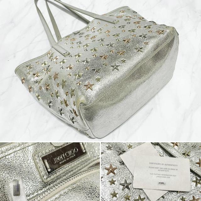 ジミーチュウJimmy Choo 星スタッズトートバッグ サシャ < ブランド  ジミーチュウJimmy Choo 星スタッズトートバッグ サシャ < ブランドの