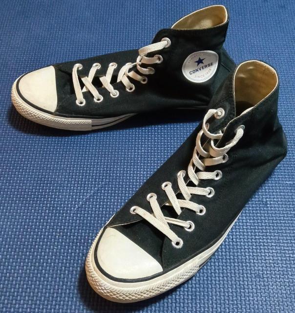 CONVERSE ハイカットスニーカー 28p 黒 ブラック NEXTAR110HI ネクスター110ハイ コンバース 中古 靴 < ブランド  CONVERSE ハイカットスニーカー 28p 黒 ブラック NEXTAR110HI ネクスター110ハイ コンバース 中古 靴  < ブランドの