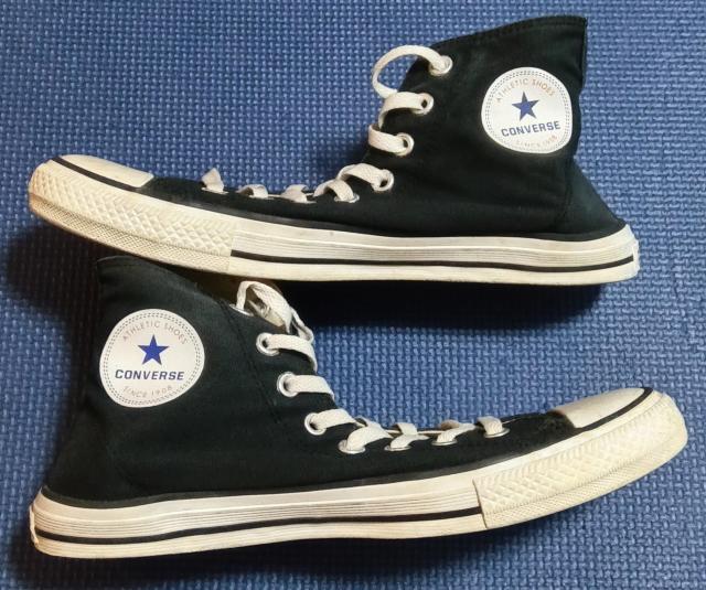 CONVERSE ハイカットスニーカー 28p 黒 ブラック NEXTAR110HI ネクスター110ハイ コンバース 中古 靴 < ブランド  CONVERSE ハイカットスニーカー 28p 黒 ブラック NEXTAR110HI ネクスター110ハイ コンバース 中古 靴 < ブランドの