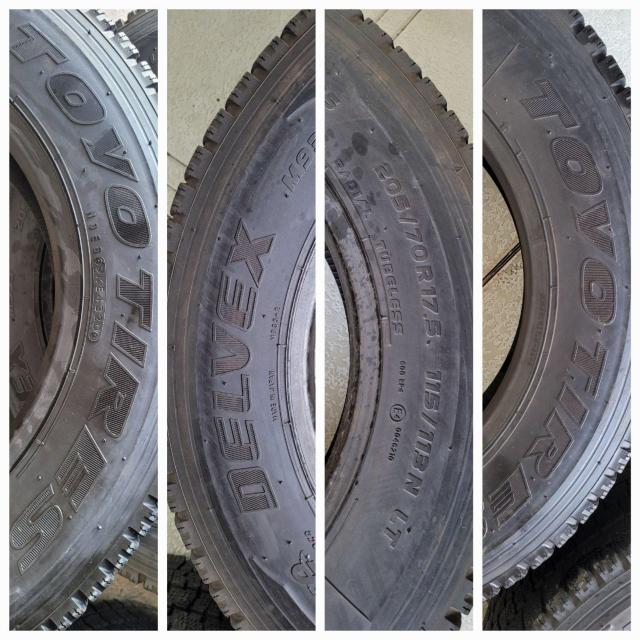 205/70R17.5 115/113L LT S{Zbg@TOYO TIRES DELVEX 2020N ^ gbN  /oCN