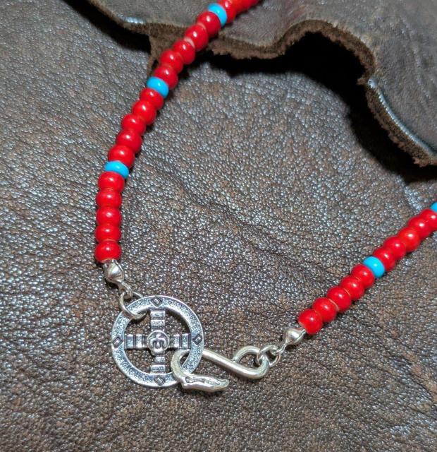 インディアンジュエリー★ターコイズフェザー★メディスンホイール★イーグルフック★ホワイトハーツ5o★45cm★新品未着用★送料無料 < 男性アクセサリー/時計 インディアンジュエリー★ターコイズフェザー★メディスンホイール★イーグルフック★ホワイトハーツ5o★45cm★新品未着用★送料無料 < 男性アクセサリー/時計の