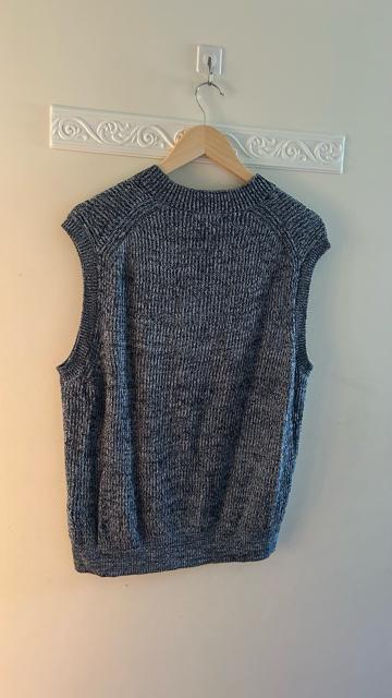 GU ジーユー ウォッシャブルメランジVネックベスト ニットベスト ユニセックス ブルー 青 M  ユニクロ < ブランド  GU ジーユー ウォッシャブルメランジVネックベスト ニットベスト ユニセックス ブルー 青 M  ユニクロ < ブランドの