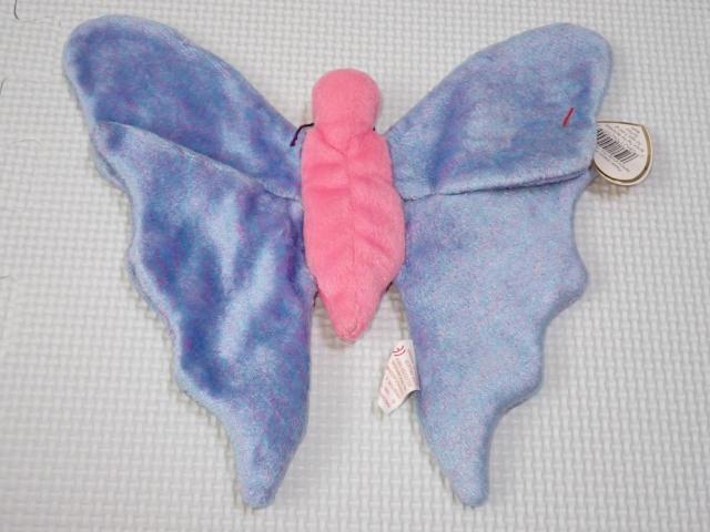 ty 蝶 チョウチョ Flitter ぬいぐるみ 22cm タグ付 管理番号53 < おもちゃ ty 蝶 チョウチョ Flitter ぬいぐるみ 22cm タグ付 管理番号53 < おもちゃの