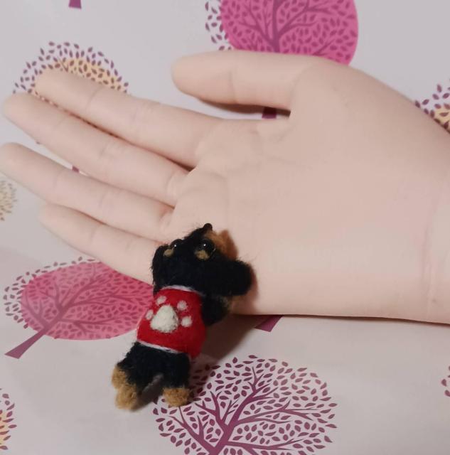 小さな々ミニチュアダックス キャリー毛手作りケーキ付き < ペット/手芸/園芸 小さな々ミニチュアダックス キャリー毛手作りケーキ付き < ペット/手芸/園芸の