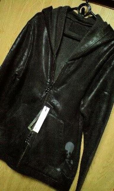 新品Roenロエン コーティングスカルパーカー 46 < ブランド  新品Roenロエン コーティングスカルパーカー 46 < ブランドの