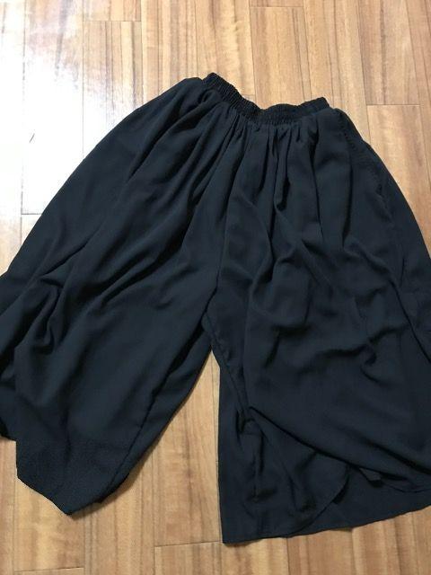 シフォン☆ボリュームのあるワイドガウチョパンツ < 女性ファッション  シフォン☆ボリュームのあるワイドガウチョパンツ < 女性ファッションの