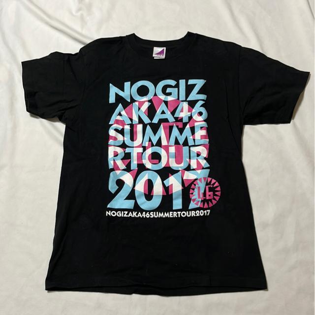乃木坂46 真夏の全国ツアー 2017 ライブ コンサート Tシャツ ブラック Lサイズ < タレントグッズ  乃木坂46 真夏の全国ツアー 2017 ライブ コンサート Tシャツ ブラック Lサイズ < タレントグッズの