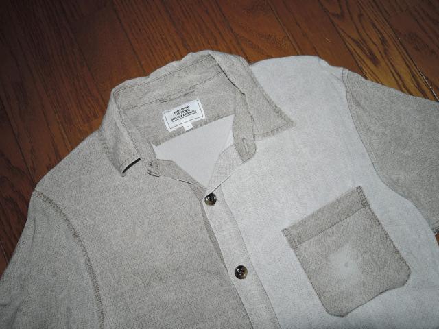 THE CRIMIE クライミー ペイズリー柄シャツ S 半袖 2FACE バンダナ < ブランド THE CRIMIE クライミー ペイズリー柄シャツ S 半袖 2FACE バンダナ < ブランドの