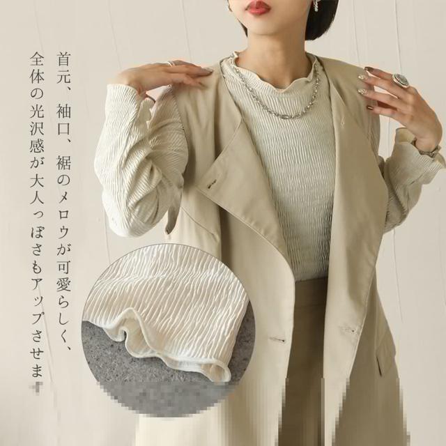 新品 チルファー  メロープリーツトップス < 女性ファッション  新品 チルファー  メロープリーツトップス < 女性ファッションの