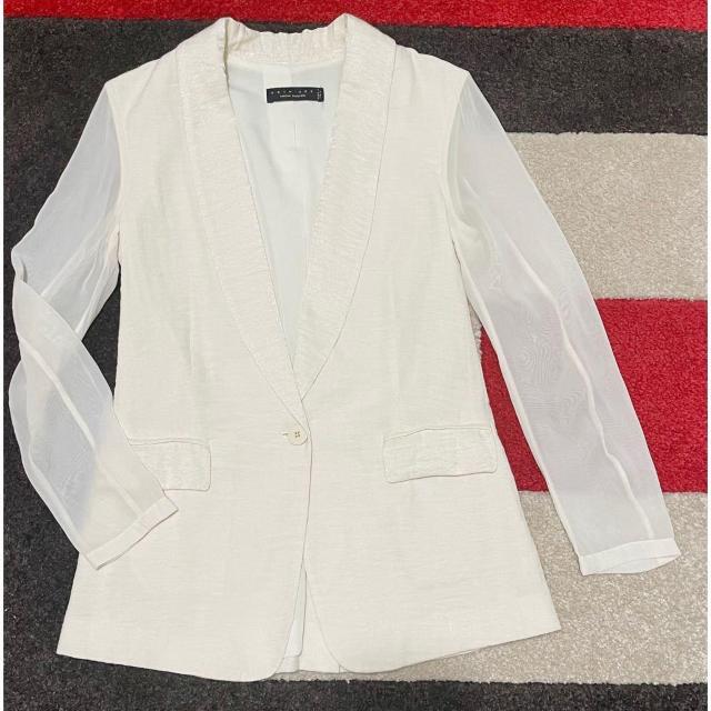 ツインセットTWIN-SET テーラードジャケット白#XS < 女性ファッション  ツインセットTWIN-SET テーラードジャケット白#XS  < 女性ファッションの