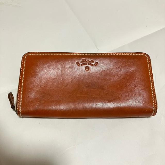 【DAKOTA / ダコタ】 レザー / ラウンドファスナー 長財布 / 茶 本革 < ブランド  【DAKOTA / ダコタ】 レザー / ラウンドファスナー 長財布 / 茶 本革  < ブランドの
