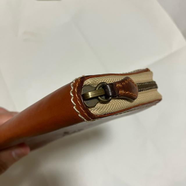 【DAKOTA / ダコタ】 レザー / ラウンドファスナー 長財布 / 茶 本革 < ブランド  【DAKOTA / ダコタ】 レザー / ラウンドファスナー 長財布 / 茶 本革 < ブランドの