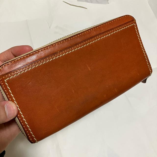【DAKOTA / ダコタ】 レザー / ラウンドファスナー 長財布 / 茶 本革 < ブランド  【DAKOTA / ダコタ】 レザー / ラウンドファスナー 長財布 / 茶 本革 < ブランドの