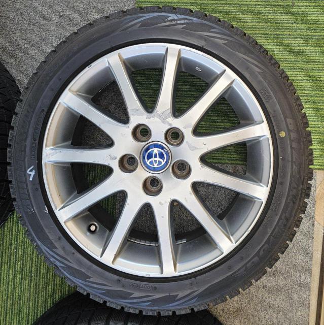 トヨタ アルテッツァ 後期 純正 アルミホイール 17インチ 7JJ インセット+50 PCD114.3 5穴 ハブ径Φ60 ブリ < 自動車/バイク トヨタ アルテッツァ 後期 純正 アルミホイール 17インチ 7JJ インセット+50 PCD114.3 5穴 ハブ径Φ60 ブリ < 自動車/バイク
