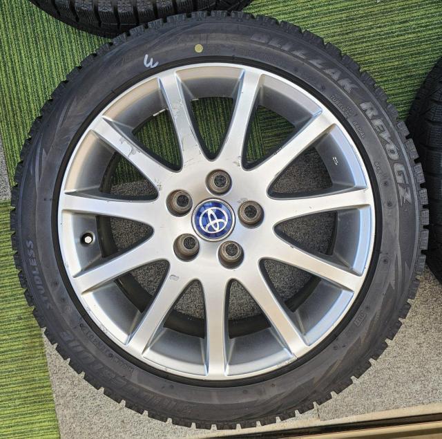 トヨタ アルテッツァ 後期 純正 アルミホイール 17インチ 7JJ インセット+50 PCD114.3 5穴 ハブ径Φ60 ブリ < 自動車/バイク トヨタ アルテッツァ 後期 純正 アルミホイール 17インチ 7JJ インセット+50 PCD114.3 5穴 ハブ径Φ60 ブリ < 自動車/バイク