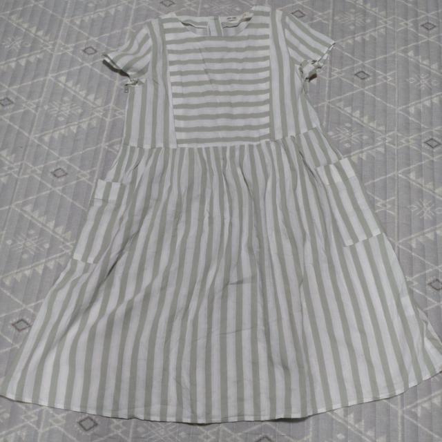 ehkasopo ストライプ柄半袖ワンピース < 女性ファッション ehkasopo ストライプ柄半袖ワンピース < 女性ファッションの