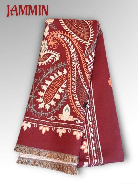 ペーズリー柄カシミヤストール マフラー エスニック アジアン ストール カシミア < 女性ファッション  ペーズリー柄カシミヤストール マフラー エスニック アジアン ストール カシミア  < 女性ファッションの