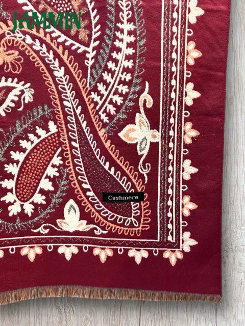 ペーズリー柄カシミヤストール マフラー エスニック アジアン ストール カシミア < 女性ファッション  ペーズリー柄カシミヤストール マフラー エスニック アジアン ストール カシミア < 女性ファッションの