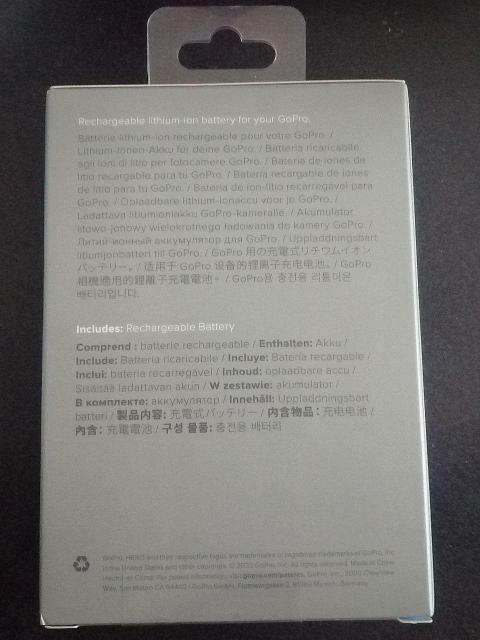 【新品・送料無料】GoPro 純正バッテリーA < 家電/AV 【新品・送料無料】GoPro 純正バッテリーA < 家電/AVの