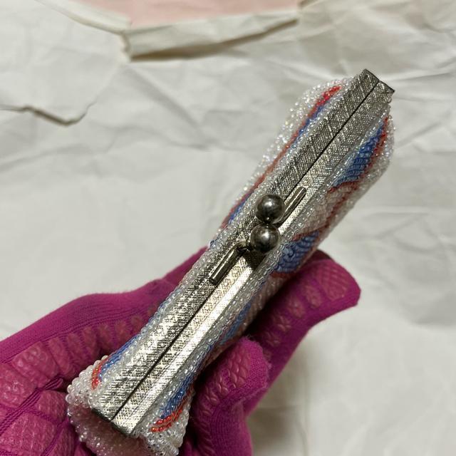 【希少】 ヴィンテージ ビーズ コインケース がま口 総ビーズ アンティーク 昭和レトロ マルチカラー < 女性ファッション 【希少】 ヴィンテージ ビーズ コインケース がま口 総ビーズ アンティーク 昭和レトロ マルチカラー < 女性ファッションの