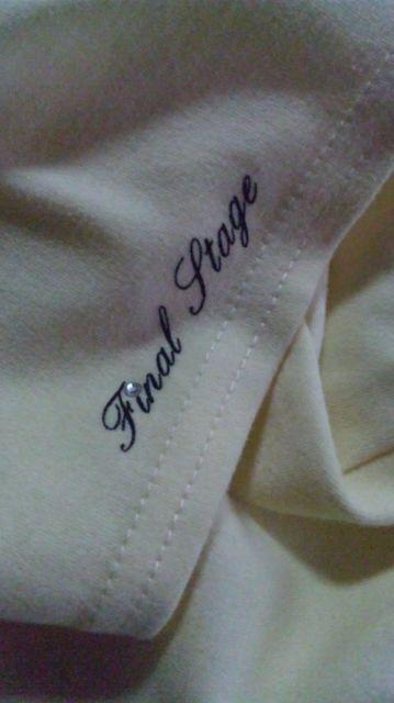 【美品】FINAL STAGE◆ロゴ&ストーン◆ストレッチTP < ブランド  【美品】FINAL STAGE◆ロゴ&ストーン◆ストレッチTP < ブランドの