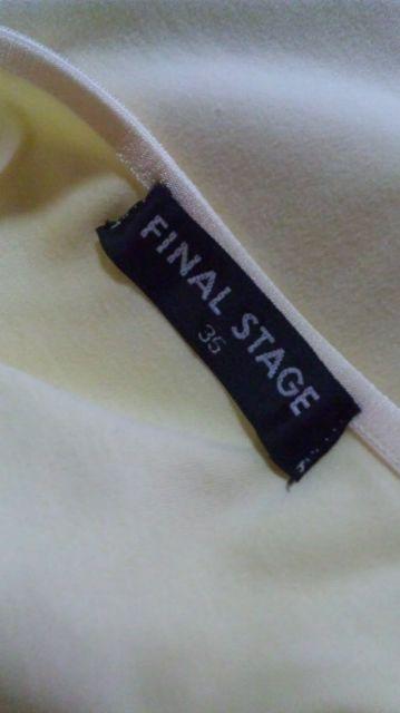 【美品】FINAL STAGE◆ロゴ&ストーン◆ストレッチTP < ブランド  【美品】FINAL STAGE◆ロゴ&ストーン◆ストレッチTP < ブランドの