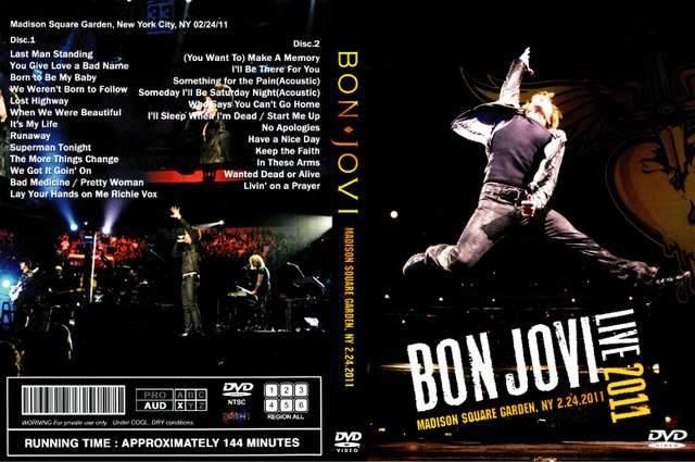 BON JOVI M.S.G ニューヨーク 2days 初日 2011 ボンジョヴィ < タレントグッズ  BON JOVI M.S.G ニューヨーク 2days 初日 2011 ボンジョヴィ  < タレントグッズの