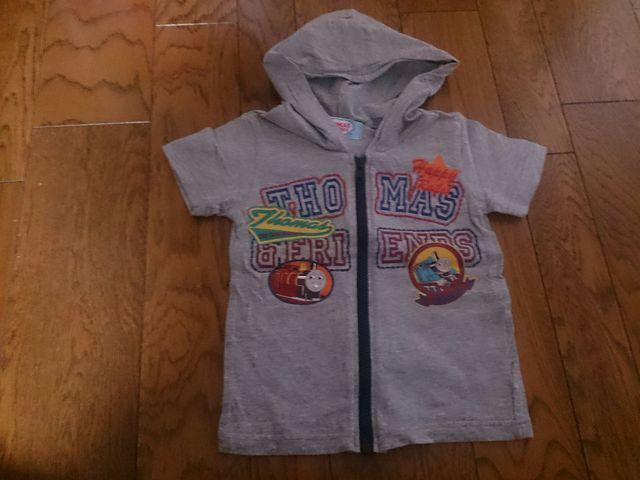 100 THOMAS 半袖パーカー < キッズ/ベビー 100 THOMAS 半袖パーカー < キッズ/ベビーの