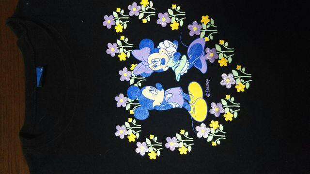 Disney 黒 Tシャツ 美品 ミッキーマウス < アニメ/コミック/キャラクター  Disney 黒 Tシャツ 美品 ミッキーマウス < アニメ/コミック/キャラクターの