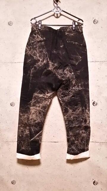 新品KMRIIケムリ Layered Twill Stretch Pants 3 BLACKKHAKI < ブランド  新品KMRIIケムリ Layered Twill Stretch Pants 3 BLACKKHAKI < ブランドの