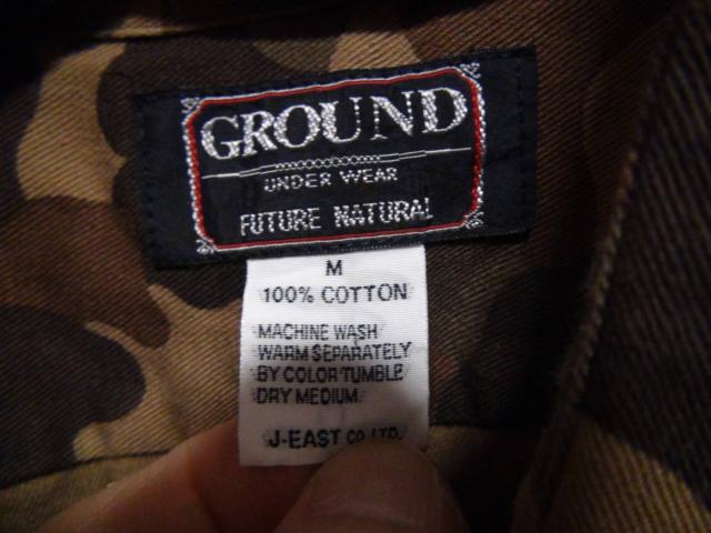 GROUNDのドレスシャツ(M)日本製!。 < 男性ファッション GROUNDのドレスシャツ(M)日本製!。 < 男性ファッションの