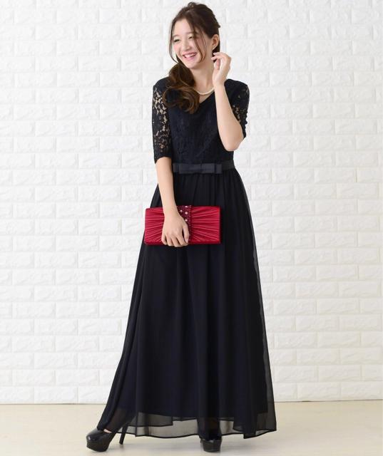 新品☆Retica(レティカ)総レース5分袖マキシワンピースドレス☆ < 女性ファッション 新品☆Retica(レティカ)総レース5分袖マキシワンピースドレス☆ < 女性ファッションの