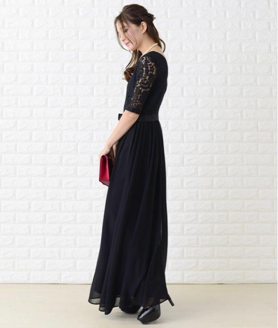 新品☆Retica(レティカ)総レース5分袖マキシワンピースドレス☆ < 女性ファッション 新品☆Retica(レティカ)総レース5分袖マキシワンピースドレス☆ < 女性ファッションの