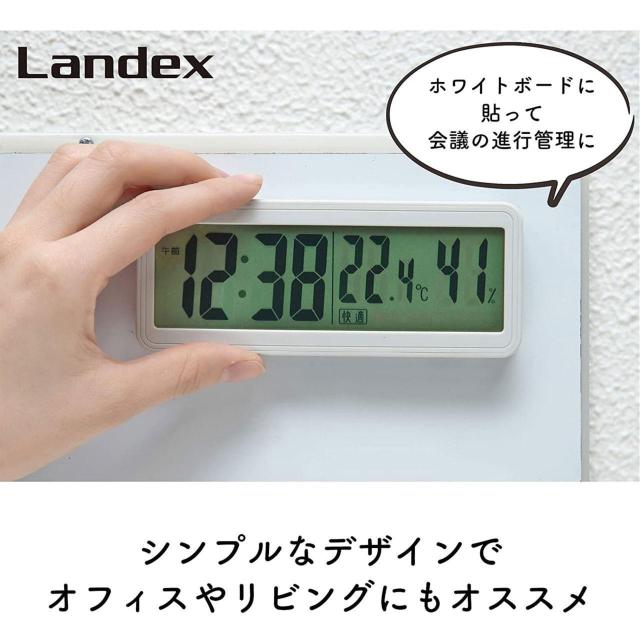 LANDEX 置掛兼用デジタル温湿度計 ルームマスター 新品です。 < インテリア/ライフ  LANDEX 置掛兼用デジタル温湿度計 ルームマスター 新品です。 < インテリア/ライフの