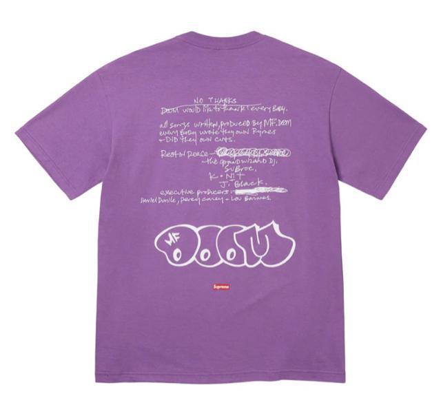Supreme Mf Doom Tee purple☆ < ブランド  Supreme Mf Doom Tee purple☆ < ブランドの