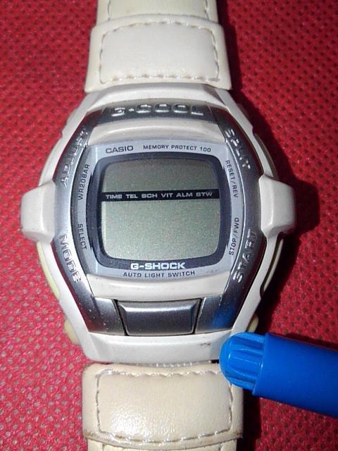 1998年発売★CASIO/カシオ★G-COOL★腕時計★定価(税抜)18000円★カラーホワイト×シルバー★G-SHOCK < ブランド  1998年発売★CASIO/カシオ★G-COOL★腕時計★定価(税抜)18000円★カラーホワイト×シルバー★G-SHOCK < ブランドの