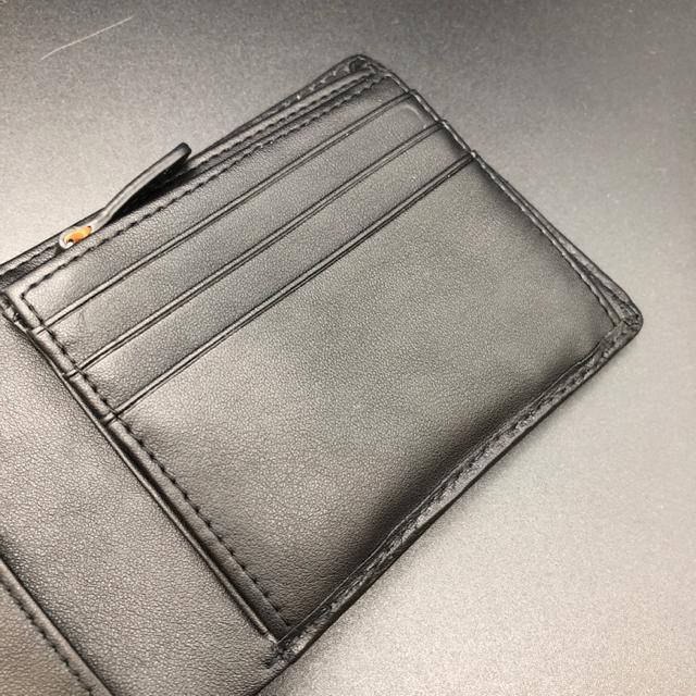 即決 CROCODILE クロコダイル 二つ折り財布 ブラック < ブランド 即決 CROCODILE クロコダイル 二つ折り財布 ブラック < ブランドの