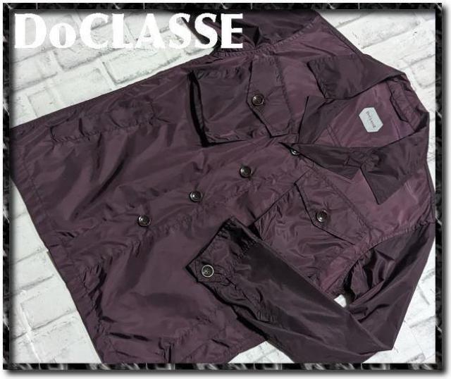 ドゥクラッセ ナイロンジャケット ワインレッド < 男性ファッション  ドゥクラッセ ナイロンジャケット ワインレッド  < 男性ファッションの