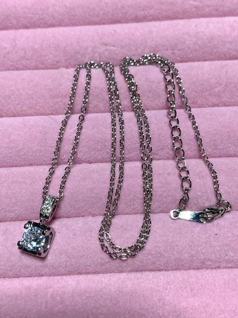 SV ジルコニアネックレス★ < 女性アクセサリー/時計  SV ジルコニアネックレス★  < 女性アクセサリー/時計の