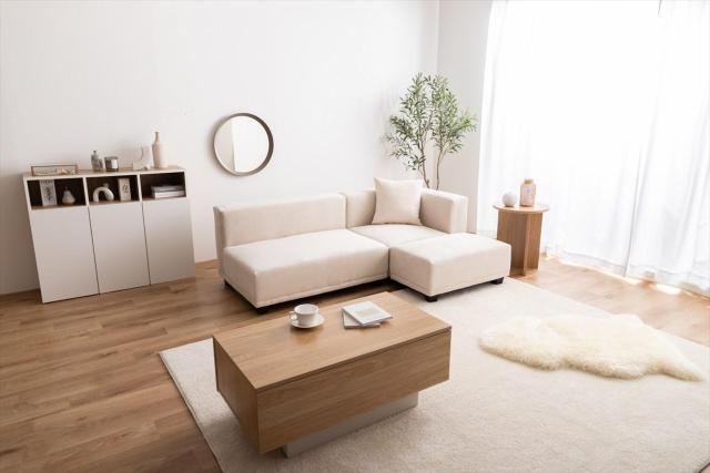 【送料無料】Sucre コーナーソファ 天然木フレーム Sバネ < インテリア/ライフ 【送料無料】Sucre コーナーソファ 天然木フレーム Sバネ < インテリア/ライフの