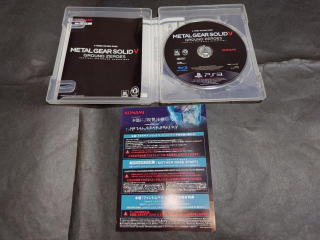 PS3 METAL GEAR SOLID V : GROUND ZEROES / メタルギアソリッドV グラウンド・ゼロズ < ゲーム本体/ソフト  PS3 METAL GEAR SOLID V : GROUND ZEROES / メタルギアソリッドV グラウンド・ゼロズ < ゲーム本体/ソフトの