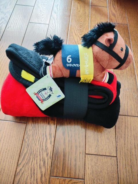 サラブレッドコレクション ぬいぐるみ付き ブランケット リバティアイランド < おもちゃ  サラブレッドコレクション ぬいぐるみ付き ブランケット リバティアイランド  < おもちゃの