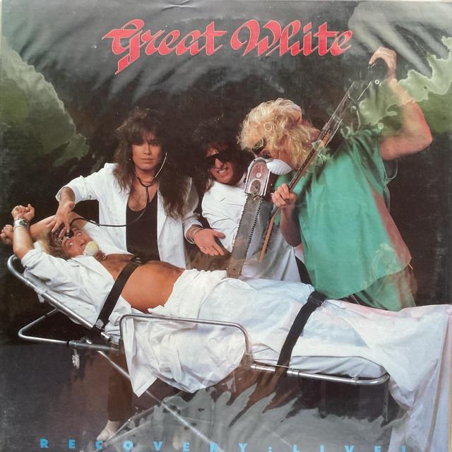 GREAT WHITE RECOVERY :LIVE!   CD/DVD/rfI 