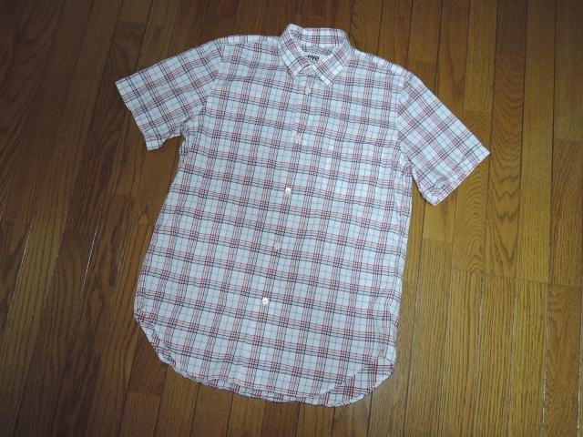 eYe JUNYA WATANABE COMME des GARCONS MAN ジュンヤワタナベ チェックシャツ XS 白赤系 < ブランド  eYe JUNYA WATANABE COMME des GARCONS MAN ジュンヤワタナベ チェックシャツ XS 白赤系 < ブランドの