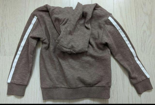 110★PATAGON★綿100%★ジップアップパーカー★新品★送料無料 < キッズ/ベビー  110★PATAGON★綿100%★ジップアップパーカー★新品★送料無料 < キッズ/ベビーの